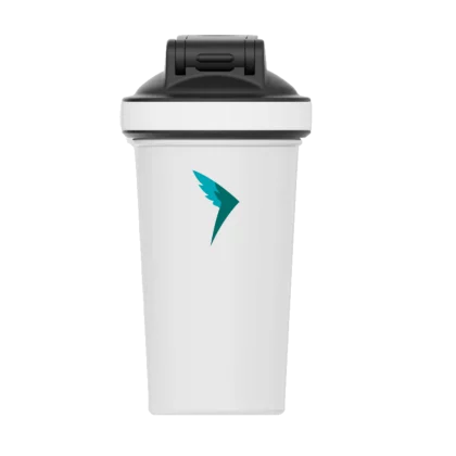 Queal premium shaker with the Queal logo